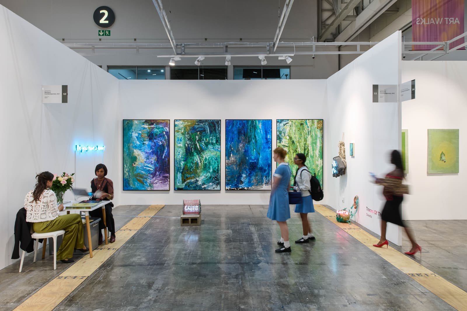 Owanto’s solo presentation at Reiners Contemporary, Cape Town